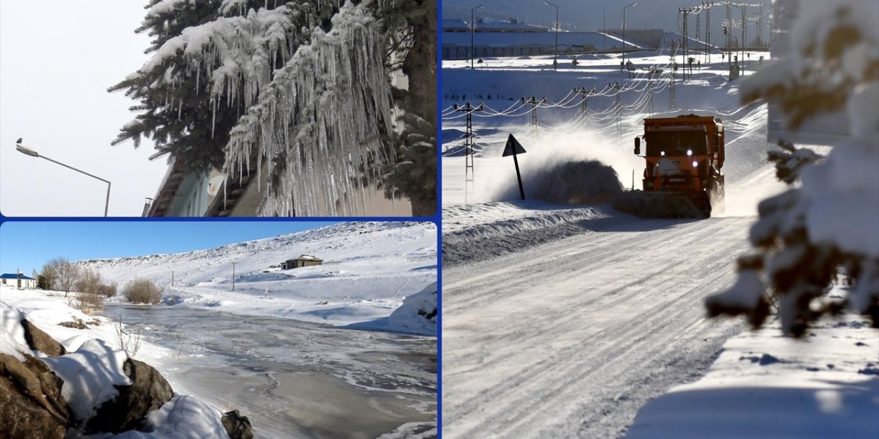 Kars Ve Ardahan'da Dondurucu Soğuklar Etkili Oluyor