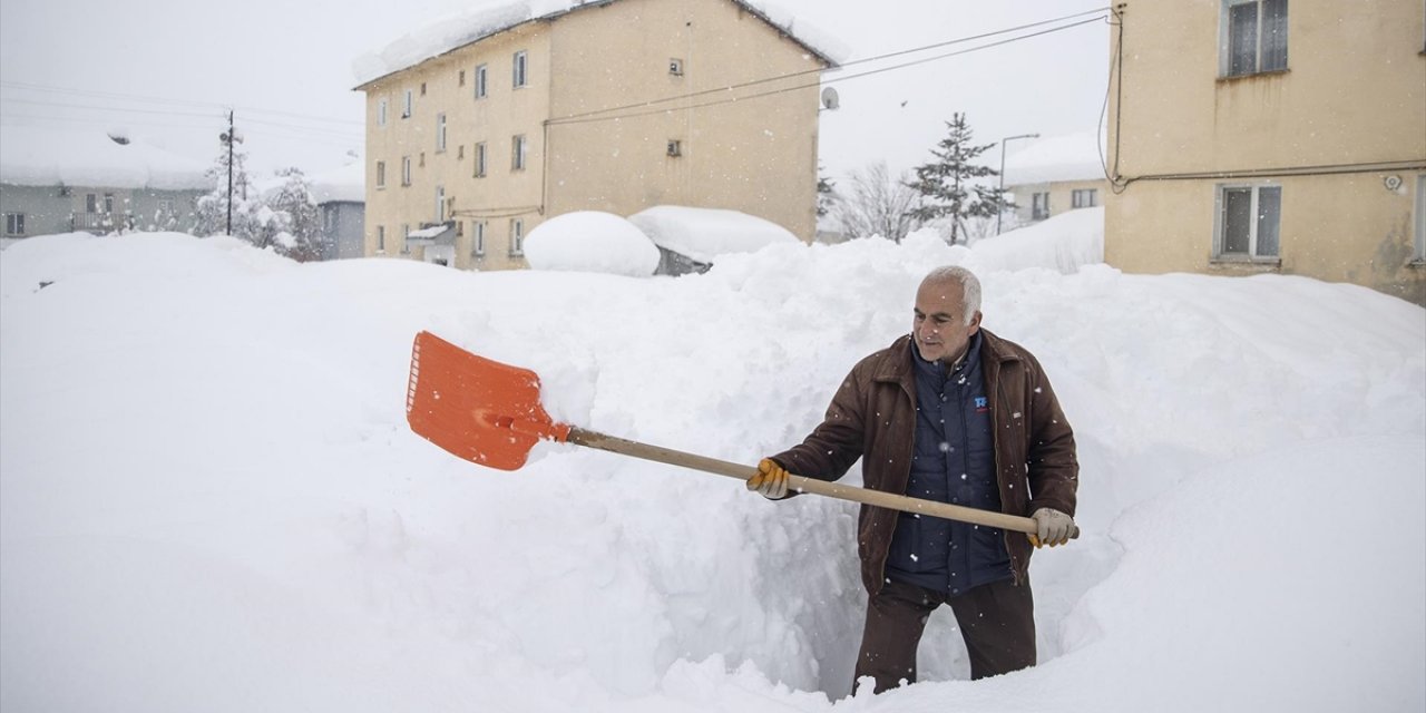 Tunceli'ye Ocakta Son 65 Yılın En Fazla Karı Yağdı