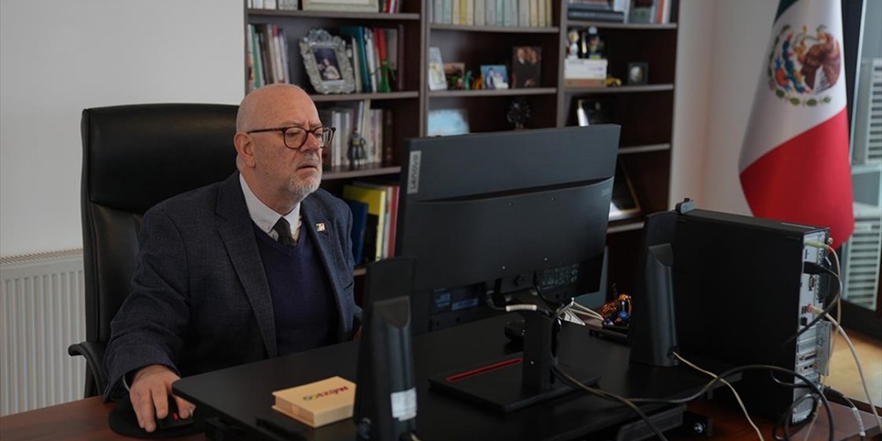 Meksika'nın Ankara Büyükelçisi Diaz de Leon, AA'nın "Yılın Kareleri" Oylamasına Katıldı