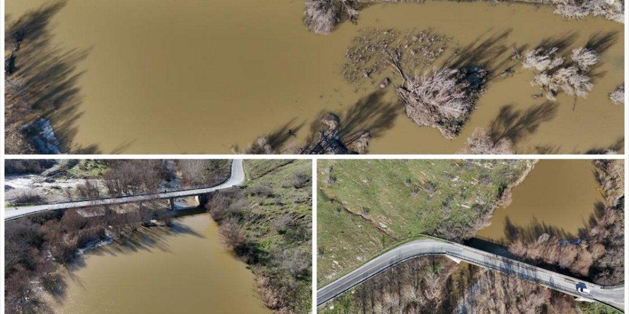 Kırklareli'nde Kuruyan Teke Deresi Yağışlarla Yeniden Akmaya Başladı