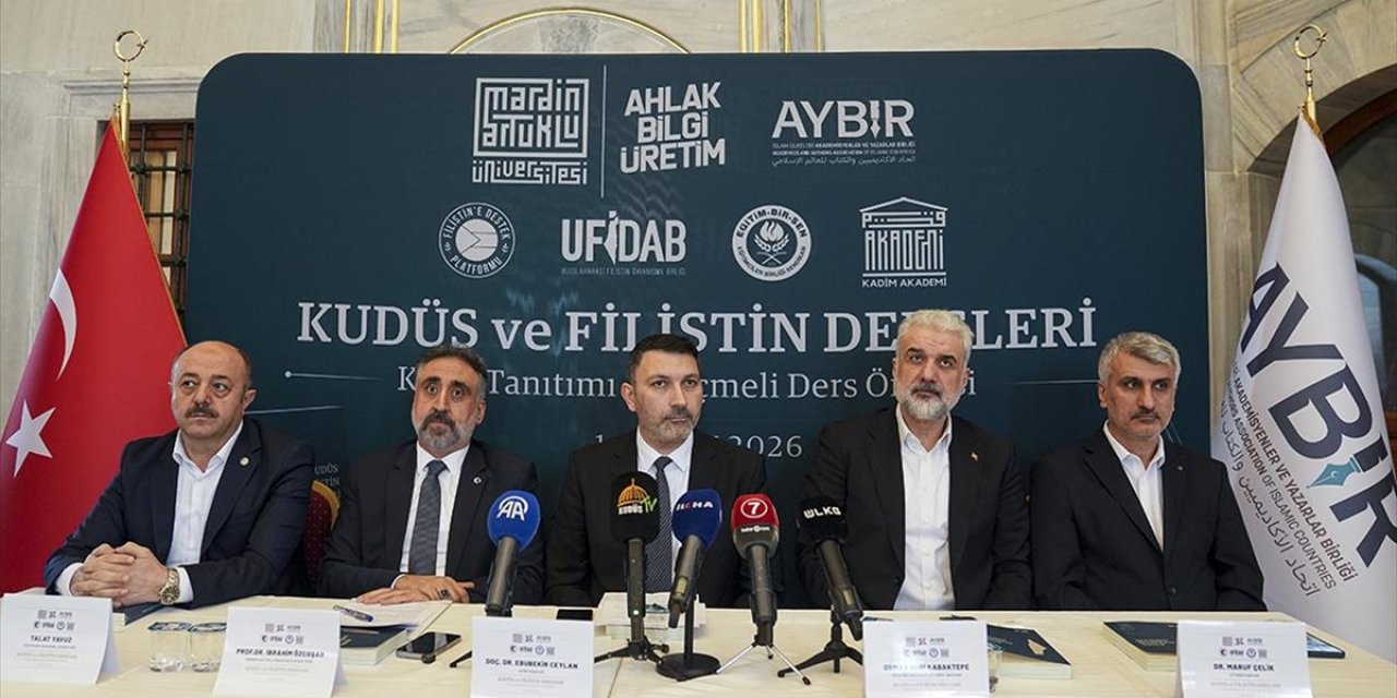 İstanbul'da "Kudüs Ve Filistin Dersleri" Kitabının Tanıtımı Yapıldı