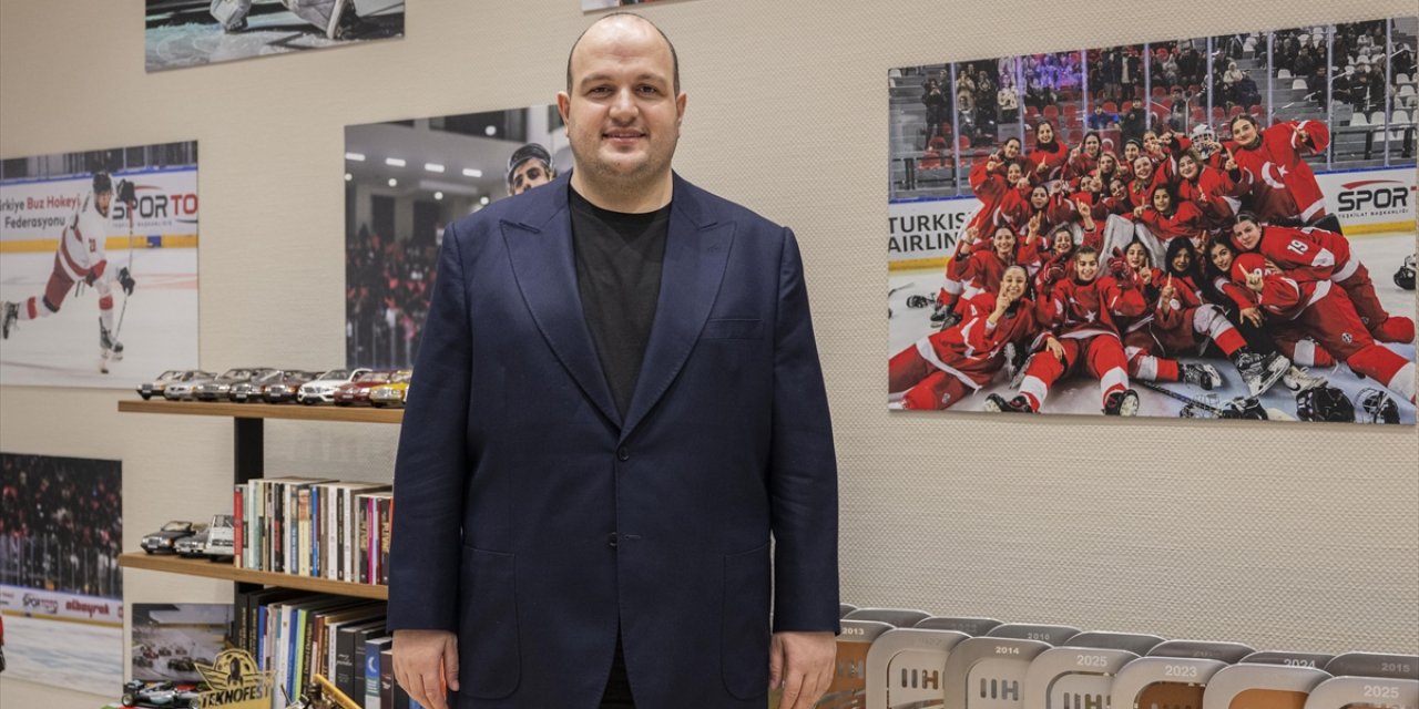 Buz Hokeyi Federasyonu Başkanı Albayrak'ın Dünya Şampiyonalarında Hedefi Altın Madalya