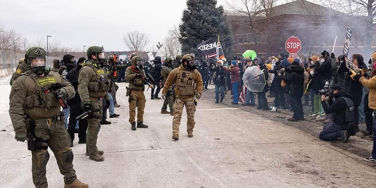 ABD'de Pentagon'un Minnesota'ya Gönderilmek Üzere 1500 Askere Hazırlık Emri Verdiği Öne Sürüldü