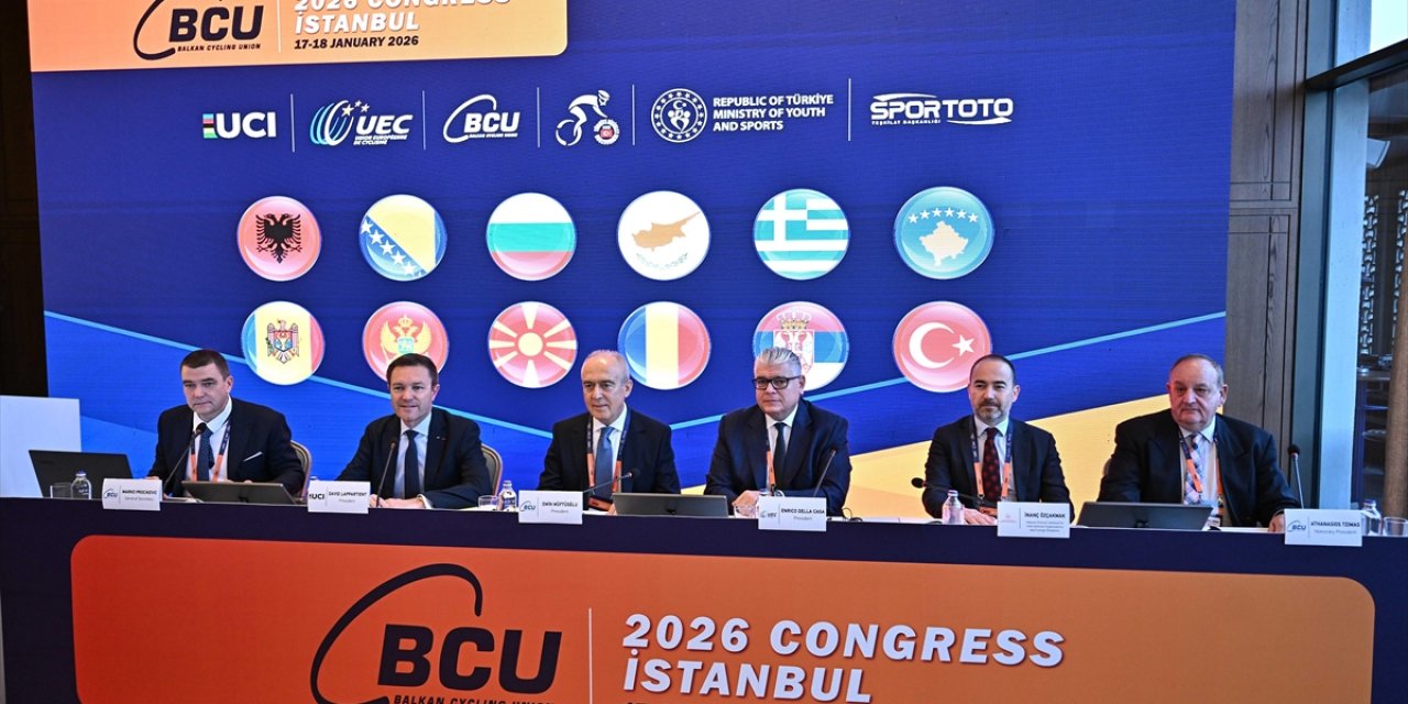 Balkan Bisiklet Birliği 2026 Kongresi, İstanbul'da Gerçekleştirildi