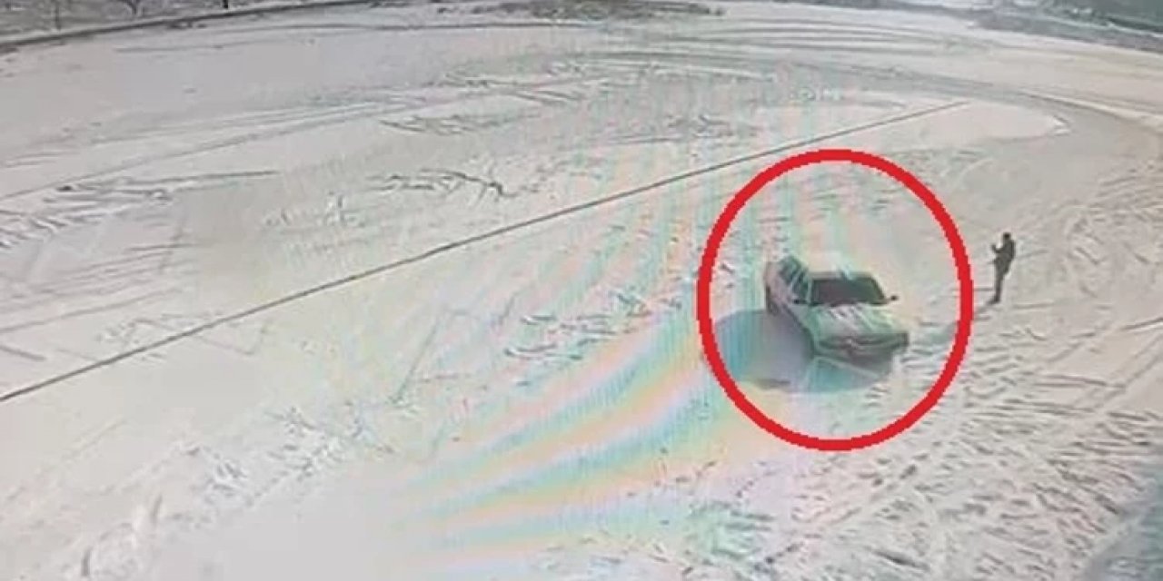 Bolu'da Karda Otomobilleriyle Drift Yapan 2 Sürücüye İdari İşlem Uygulandı