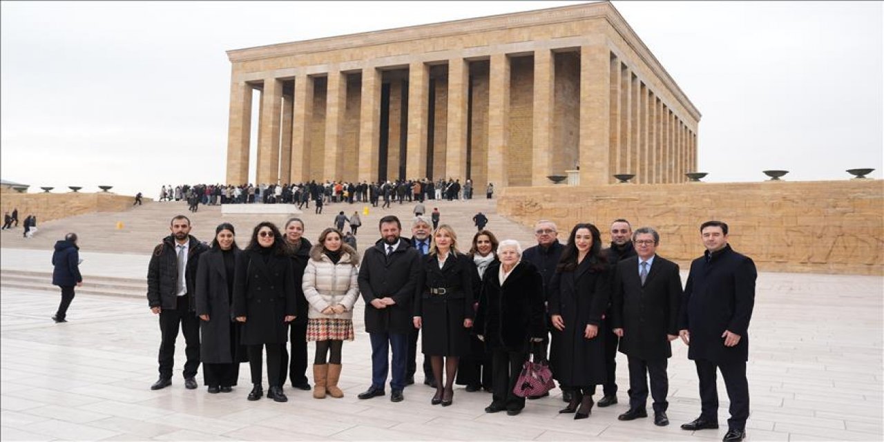 Tikav'dan 27. Kuruluş Yıl Dönümünde Anıtkabir'e Saygı Ziyareti