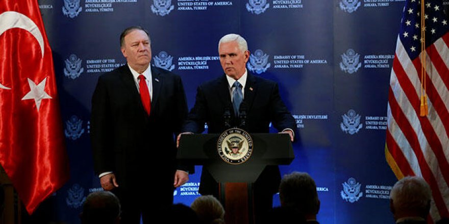 Mike Pence: Operasyon 120 saat durdurulacak, YPG Güvenli Bölgeden çekilecek