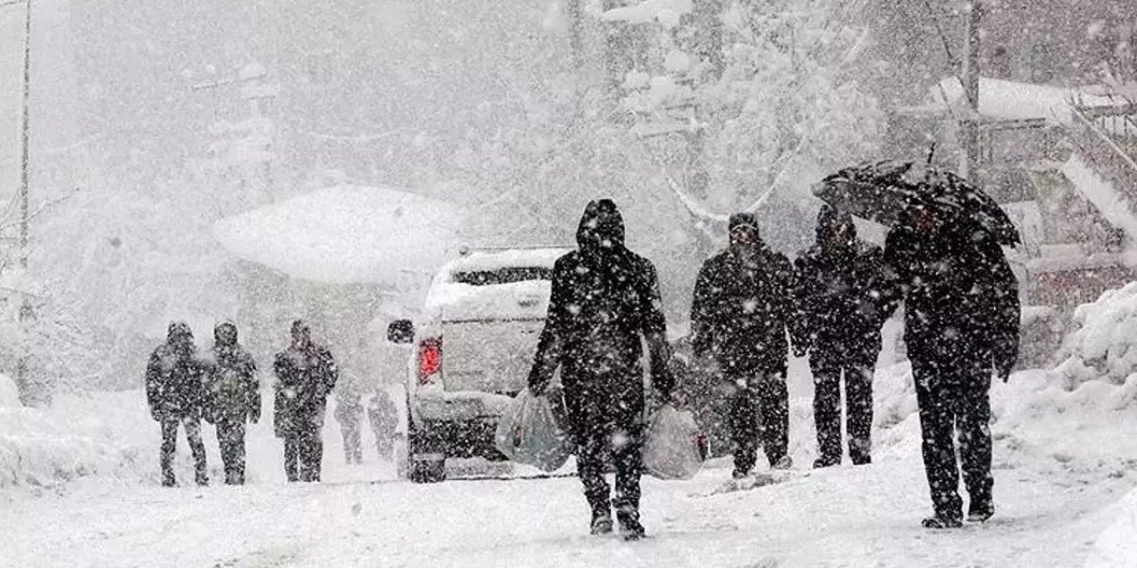 Bakanlıktan Uyarı! Aman Dikkat... Yoğun Kar Yağışı ve Fırtına Geliyor