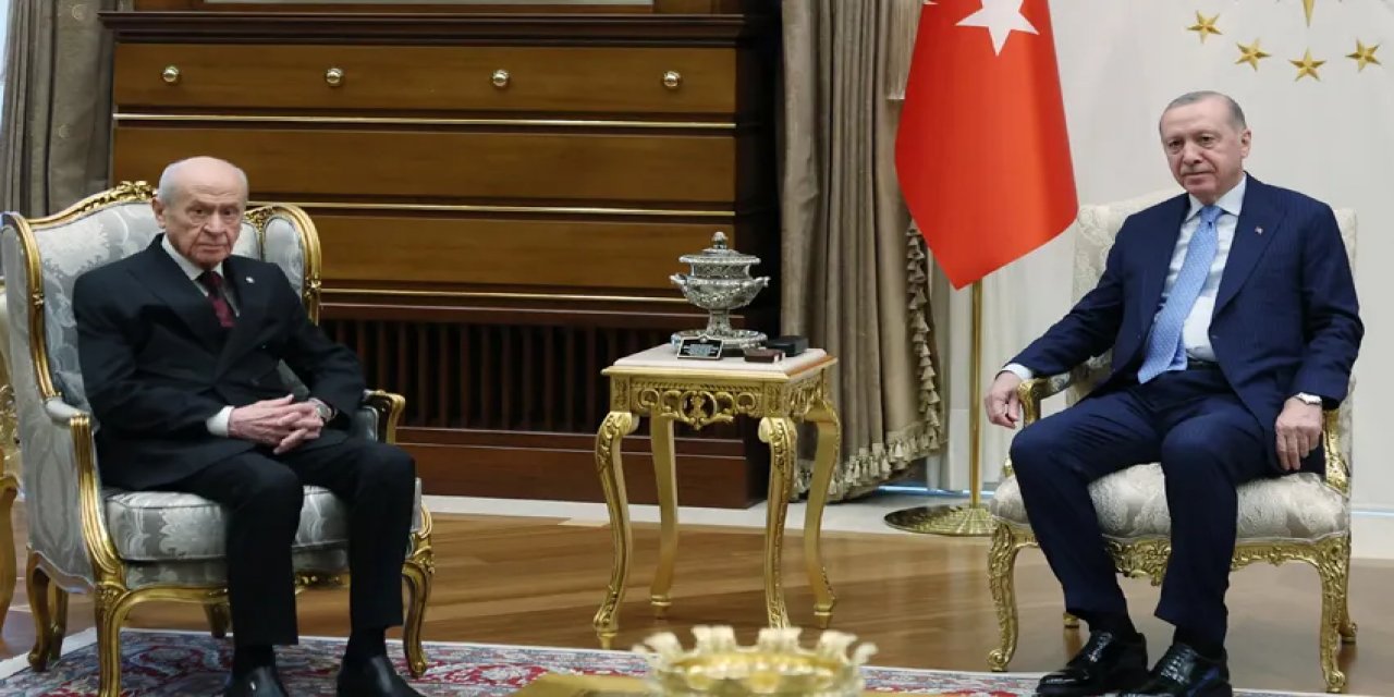 Sürpriz Erdoğan-Bahçeli Zirvesi Bitti