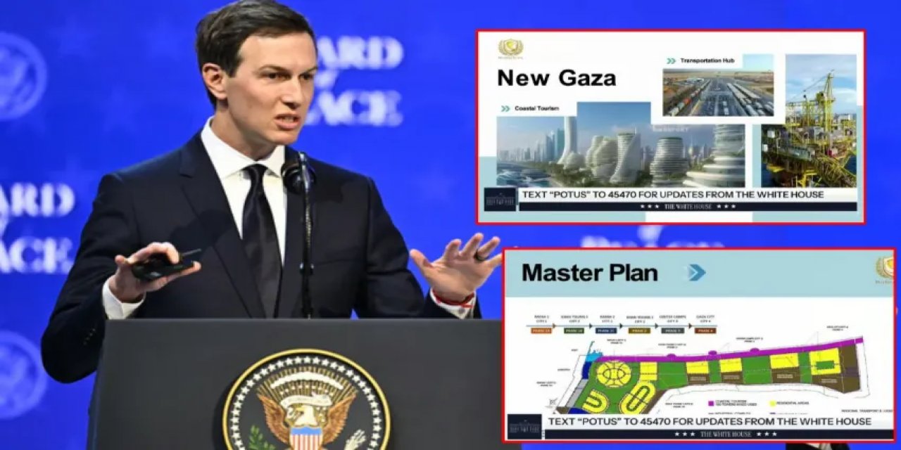 Trump'ın Damadı 'Yeni Gazze' Projesini Anlattı: Sahile 180 Gökdelen Yapılacak!