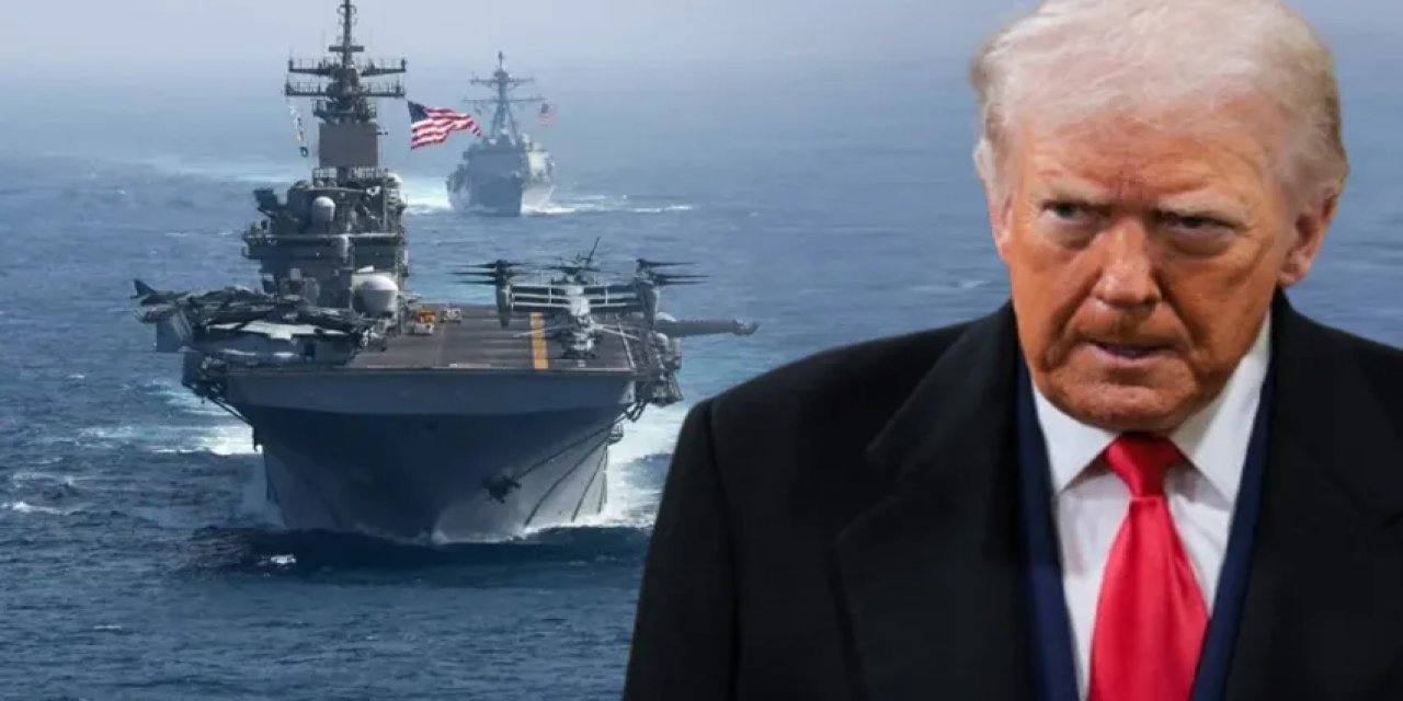 Trump'tan Tehdit Dolu Açıklama! "Orada Büyük Bir Donanmamız Var"
