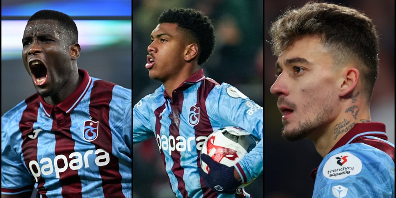 Trabzonspor'un Gollerinde Onuachu, Augusto ve Muçi Damgası