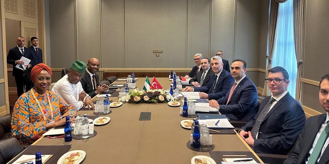 Bakanlar Bolat Ve Kacır, Nijerya Sanayi, Ticaret ve Yatırım Devlet Bakanı Enoh İle Görüştü