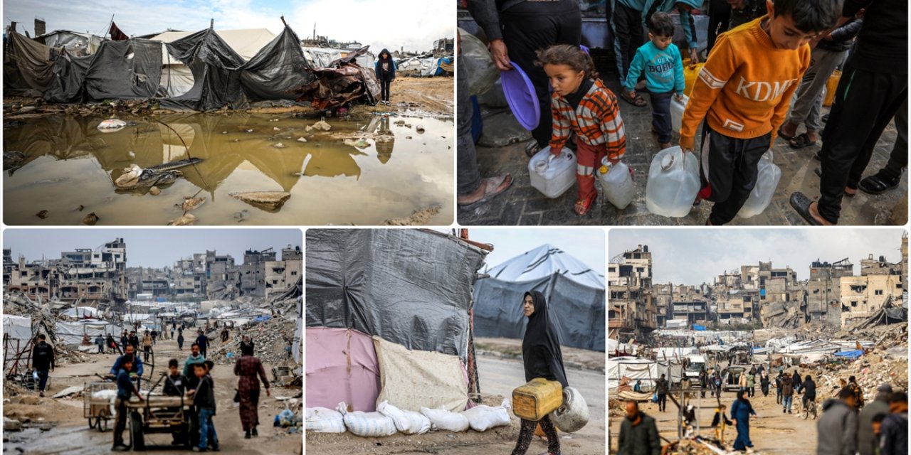 İsrail’in Hayatı ve Altyapıyı Felç Ettiği Gazze Şeridi'nin Yüzde 85’i Susuz