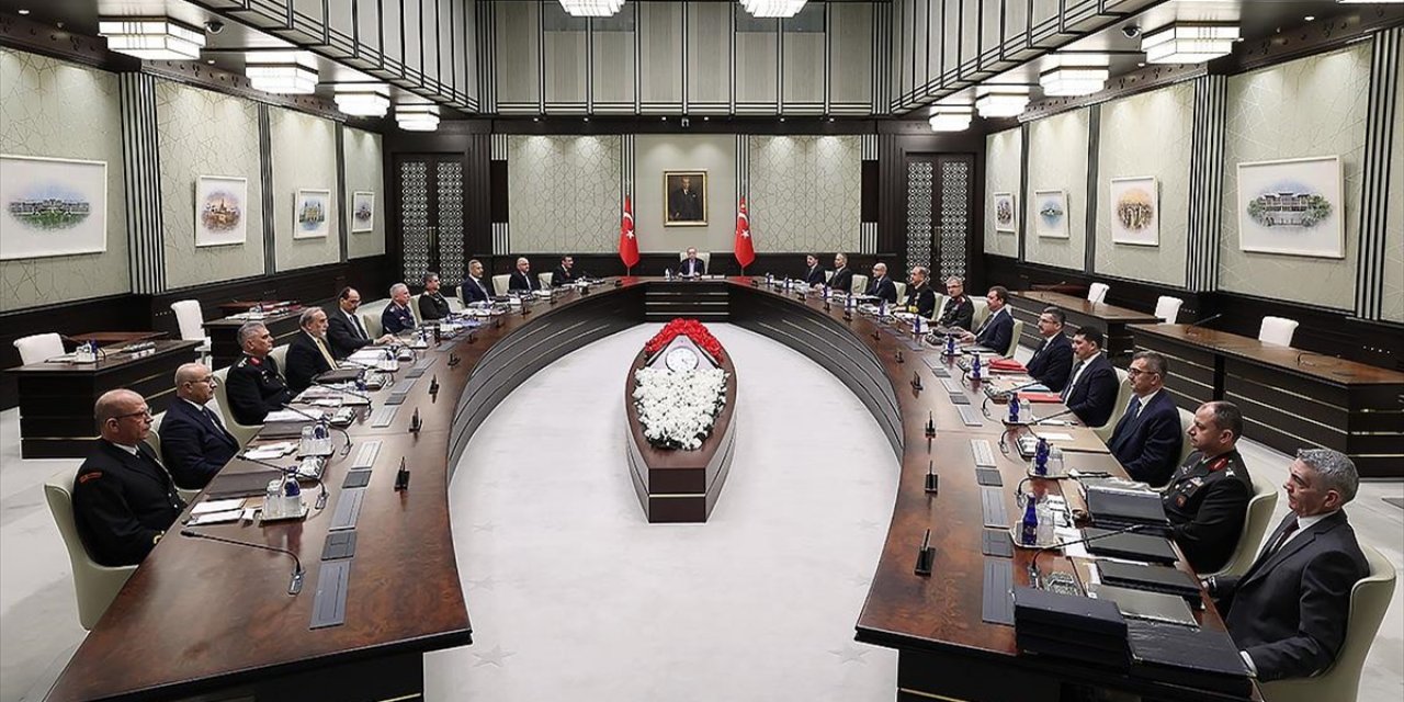 MGK Bildirisi: "Terörsüz Türkiye" İstikametinde Ülkemizin ve Bölgemizin Güvenlik ve Refahı İçin Adımlara Devam Edilecek