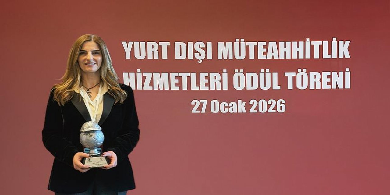 Dorçe Prefabrik'e "Yurt Dışı Müteahhitlik Hizmetleri Başarı Ödülü"