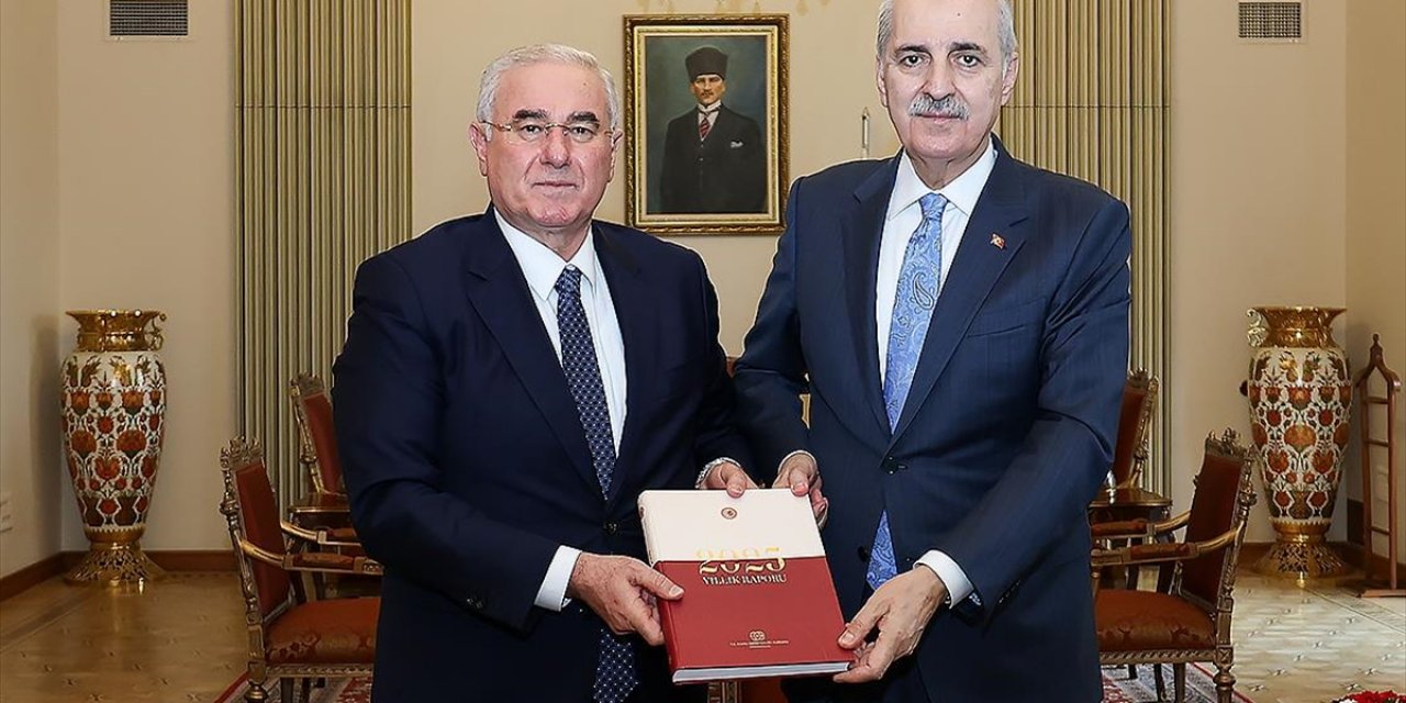 TBMM Başkanı Kurtulmuş, Kamu Başdenetçisi Akarca'yı Kabul Etti