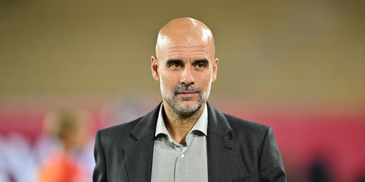 Manchester City Teknik Direktörü Guardiola'dan Filistin'e Destek