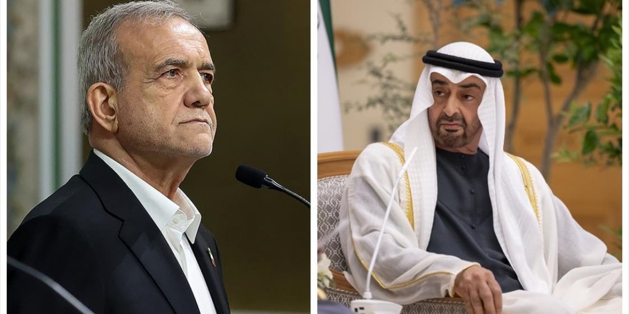 Bae Lideri Al Nahyan ve İran Cumhurbaşkanı Pezeşkiyan Bölgesel Gerilimi Görüştü