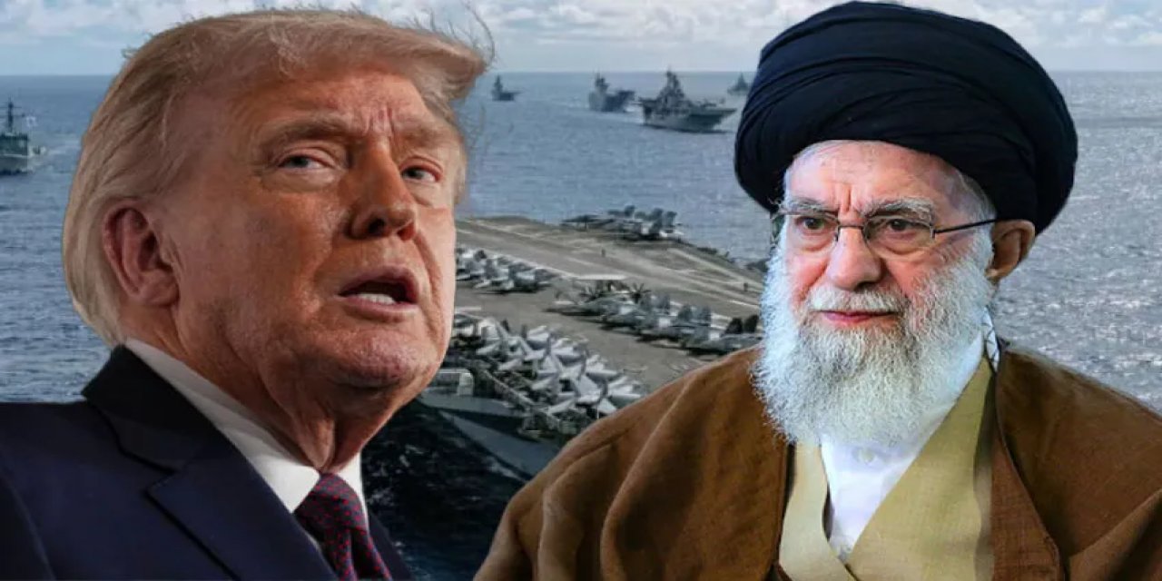Trump, İran'ı Bir Kez Daha Tehdit Etti! 'Büyük Bir Donanma İlerliyor'