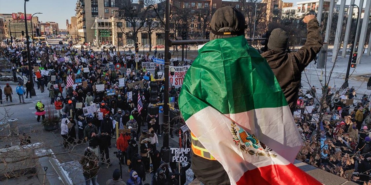 ABD'nin Minnesota Eyaletinde ICE Karşıtı Gösteriler Devam Ediyor