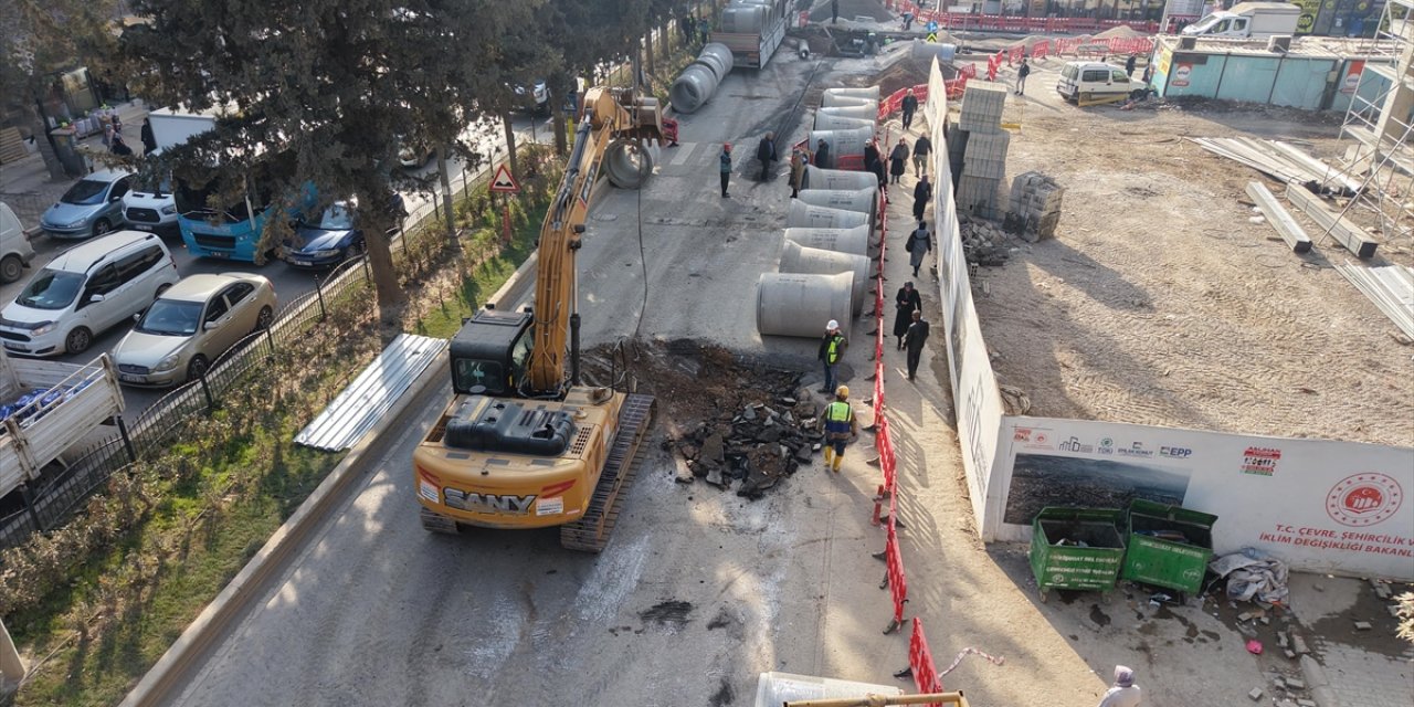 Depremlerde Hasar Gören Kahramanmaraş'taki Altyapı Sil Baştan Yapılıyor