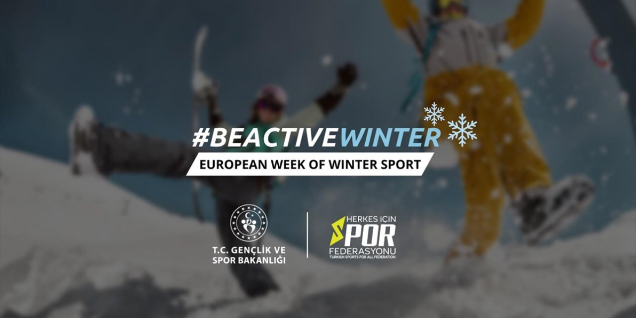 Avrupa Kış Sporları Haftası'nda 11 İlde Etkinlikler Düzenlenecek