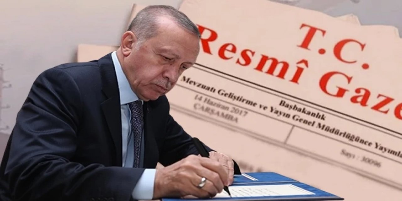 Erdoğan’dan Gece Yarısı Yeni Atamalar! Resmi Gazete’de Yayımlandı…