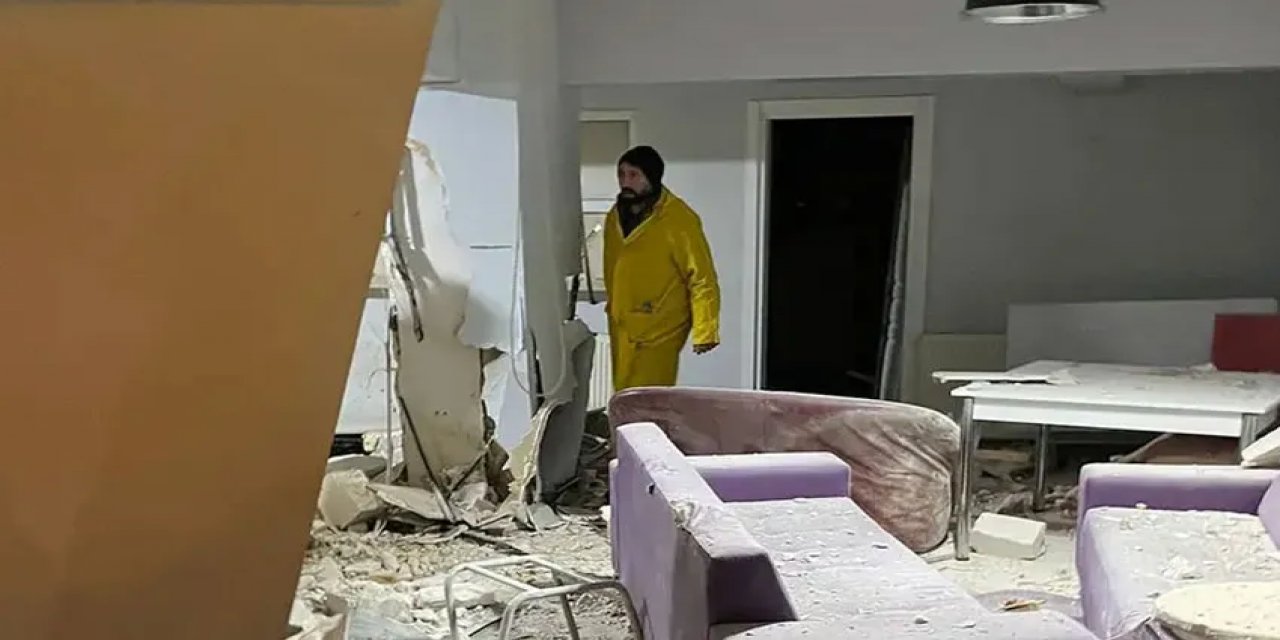 Kız Öğrenci Yurdunda Korkutan Patlama! 35 Öğrencinin Yeri Değiştirildi