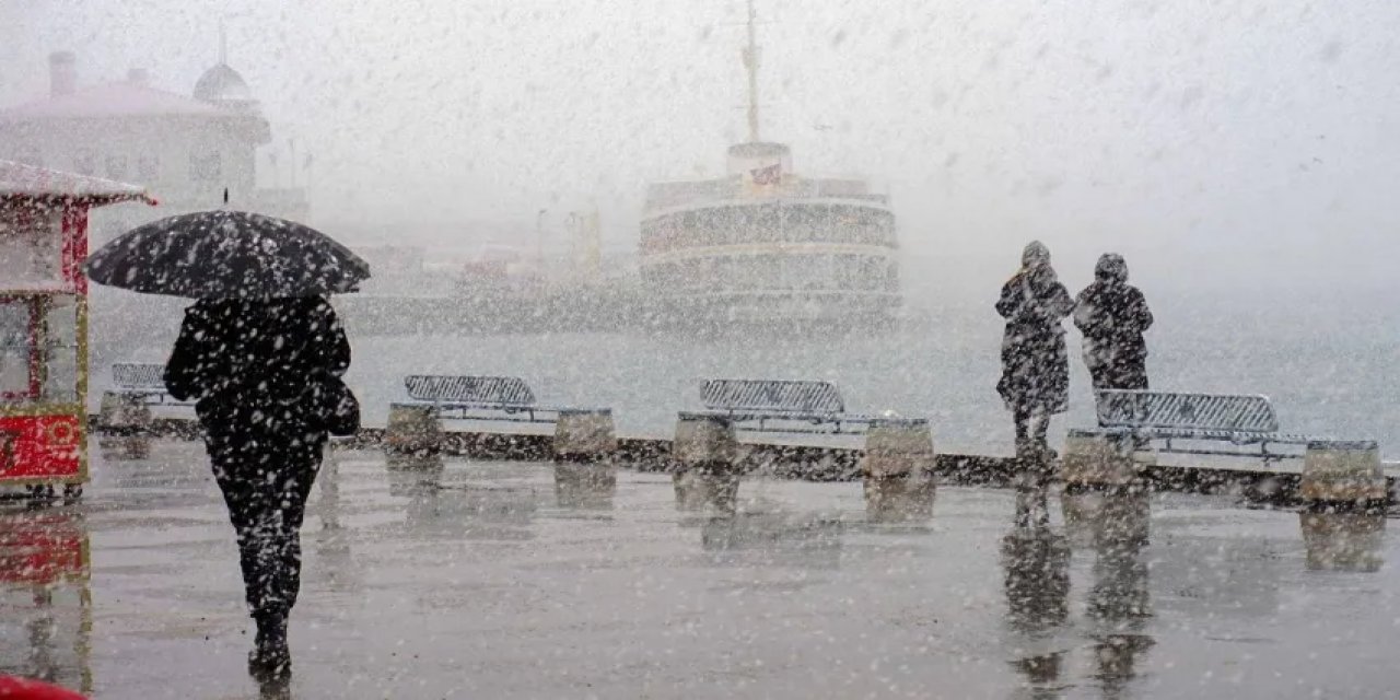 AKOM’dan İstanbul İçin Kar ve Fırtına Uyarısı