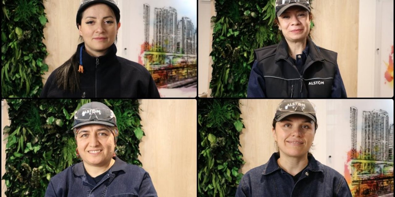 Bursa'nın Kaynakçı Kadınları Avrupa'ya Gönderilen Tren Parçalarının Yapımında Görev Alıyor