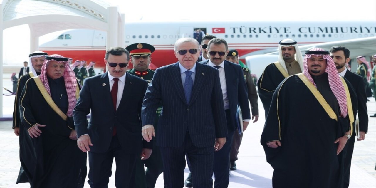 Cumhurbaşkanı Erdoğan, Suudi Arabistan'da