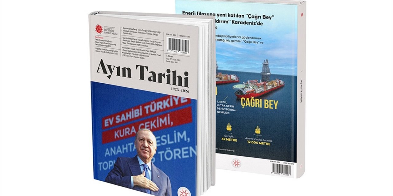 İletişim Başkanlığının "Ayın Tarihi" Dergisinin 2026 Ocak Sayısı Yayımlandı