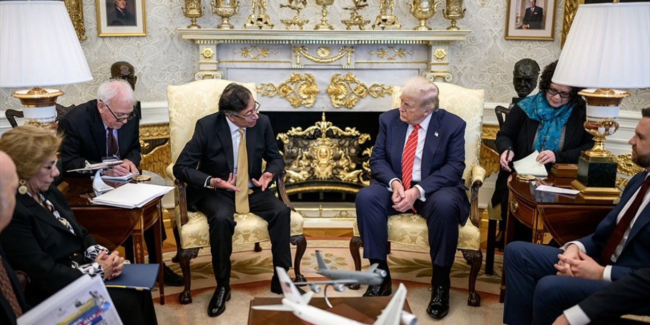 ABD Başkanı Trump, Kolombiya Cumhurbaşkanı Petro İle Beyaz Saray'da Görüştü
