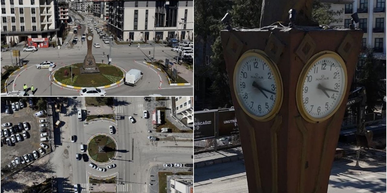 Adıyaman'daki "Saat Kulesi" 3 Yıldır 04.17'yi Gösteriyor