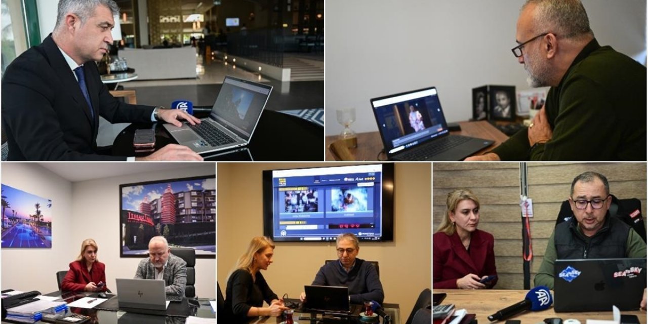 Antalya'daki Turizmciler AA'nın "Yılın Kareleri" Oylamasına Katıldı