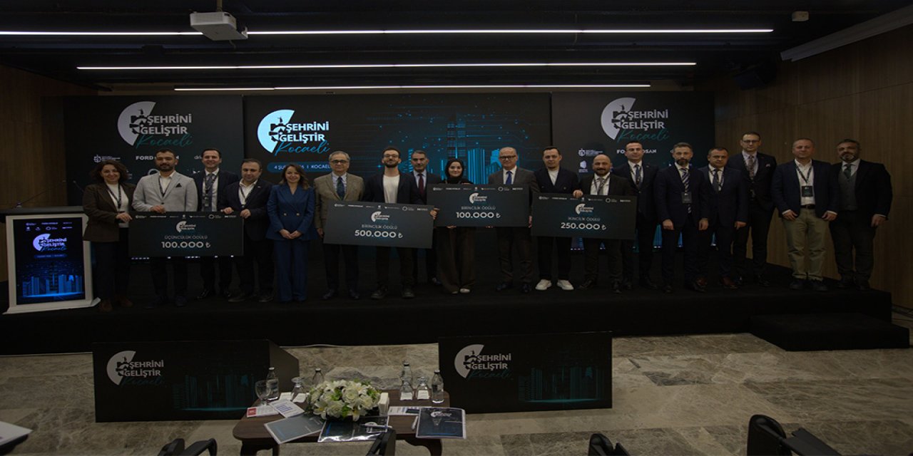 "Şehrini Geliştir Kocaeli" Programında Ödüller Sahiplerini Buldu