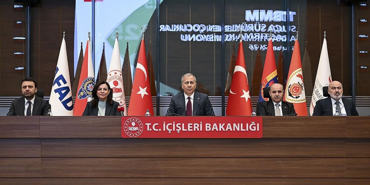 TBMM Suça Sürüklenen Çocuklara İlişkin Araştırma Komisyonu Üyelerinden İçişleri Bakanlığına Ziyaret
