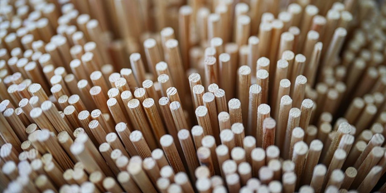 Yerli Üretim Geleneksel Ok Çubukları ABD'den Asya'ya Kadar Birçok Ülkeye İhraç Ediliyor