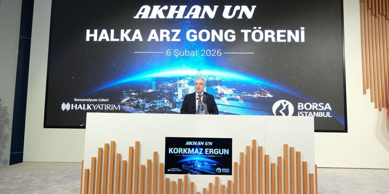 Borsa İstanbul'da Gong Akhan Un İçin Çaldı