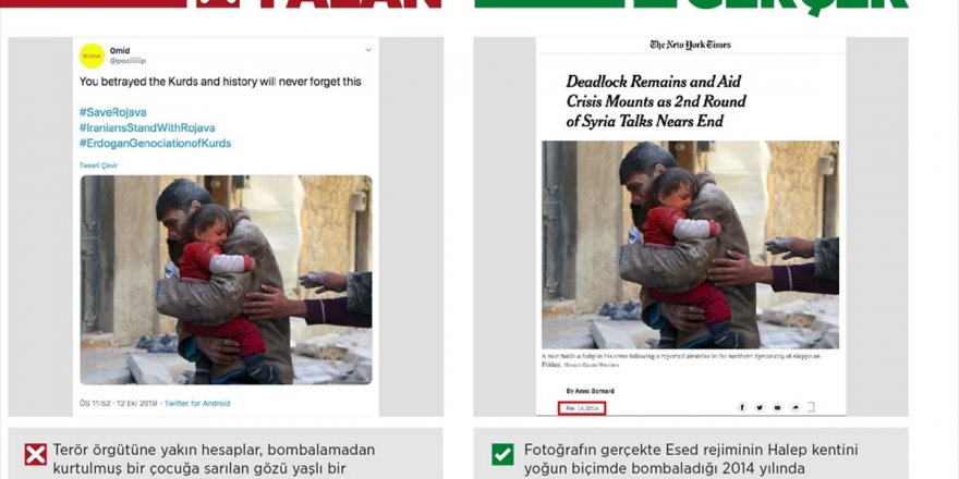 Harekat Aleyhine Gözü Yaşlı Ailelerin Fotoğraflarıyla Manipülasyon