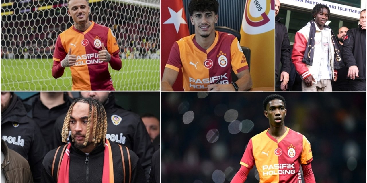 Galatasaray'dan Ara Transferde 5 Takviye