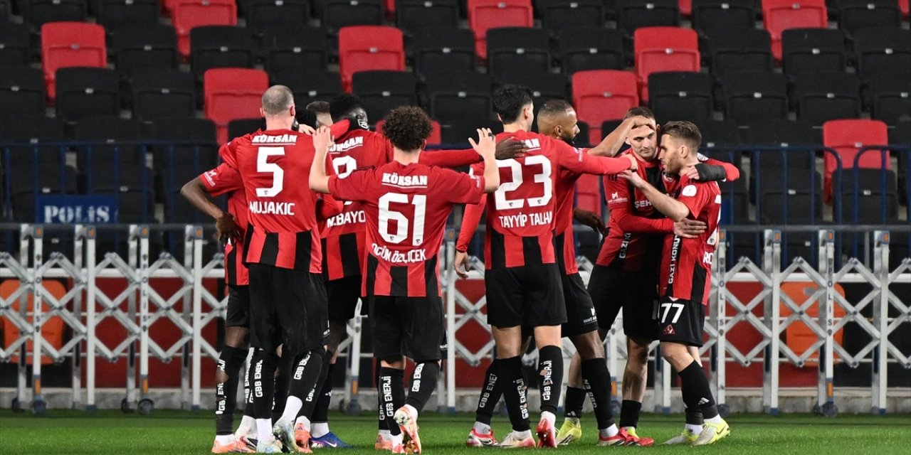 Gaziantep Fk, 7 Maç Sonra Sahadan 3 Puanla Ayrıldı