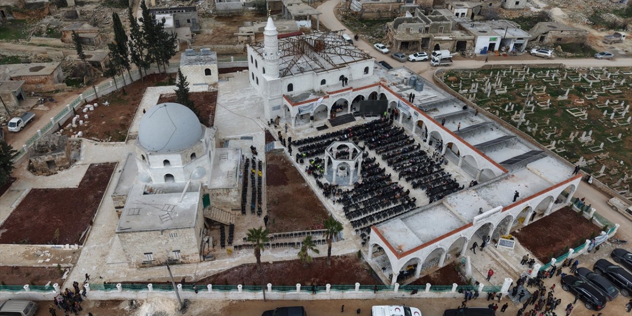 Suriye'nin İdlib İlindeki "Ömer Bin Abdülaziz Türbesi" Türkiye'nin Desteğiyle Restore Edildi