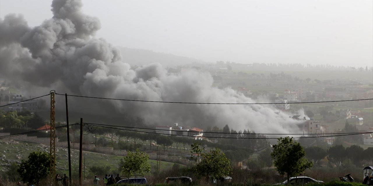 İsrail Ordusu, Lübnan'ın Güneyinde İki Beldeyi Hedef Aldı