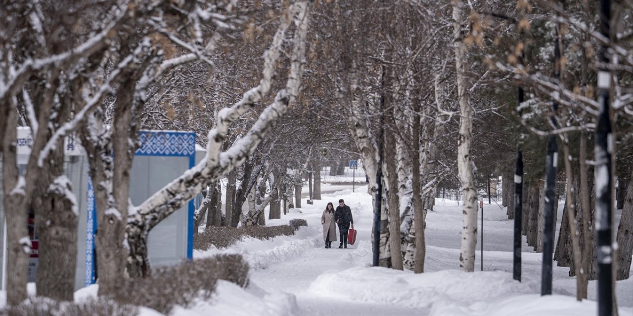 Doğu'da Kar ve Soğuk Hava Etkili Oluyor