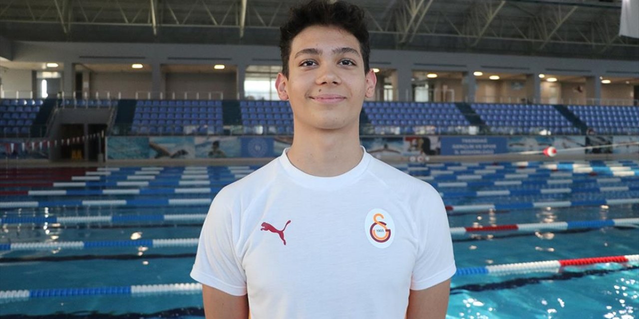 Tekirdağlı Yüzücü Eymen İbolar, Madalyalara Kulaç Atıyor