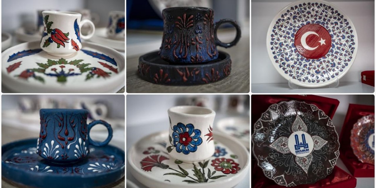 Erzurum'da Başlatılan Çini Kursu, Öğrencilerin Geleceğine Dokunuyor