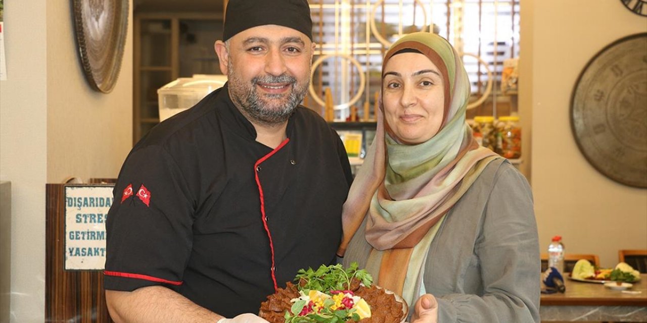 Adana'da Çiğ Köfte Ustası Çift Çölyak Hastaları İçin Glütensiz Tarif Geliştirdi