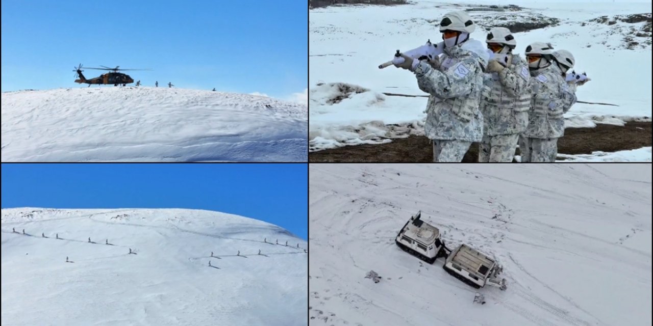 MSB'den Şehit Piyade Teğmen Harun Aslan Kış Tatbikatı'na İlişkin Videolu Paylaşım
